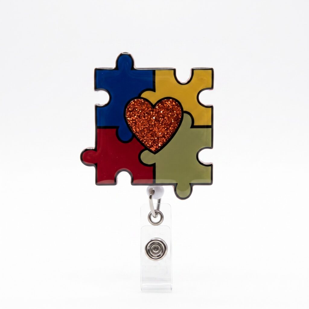 AUTISM AWARENESS BADGE
