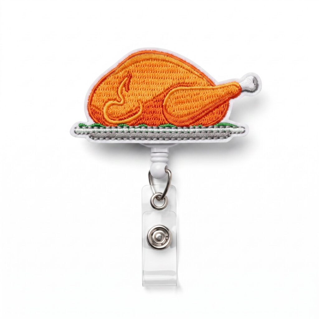 EMBROIDERY TURKEY BADGES