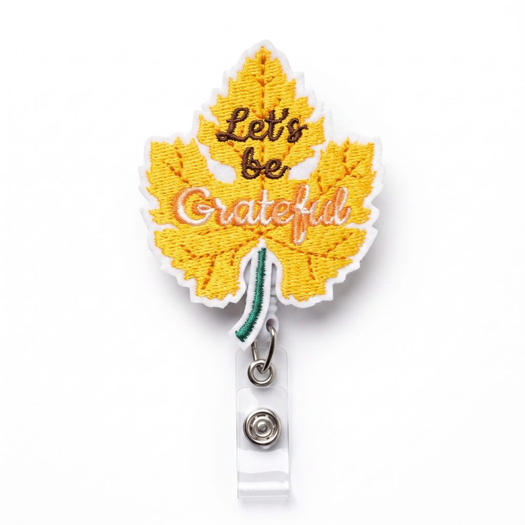 LET'S BE GRATEFUL BADGE