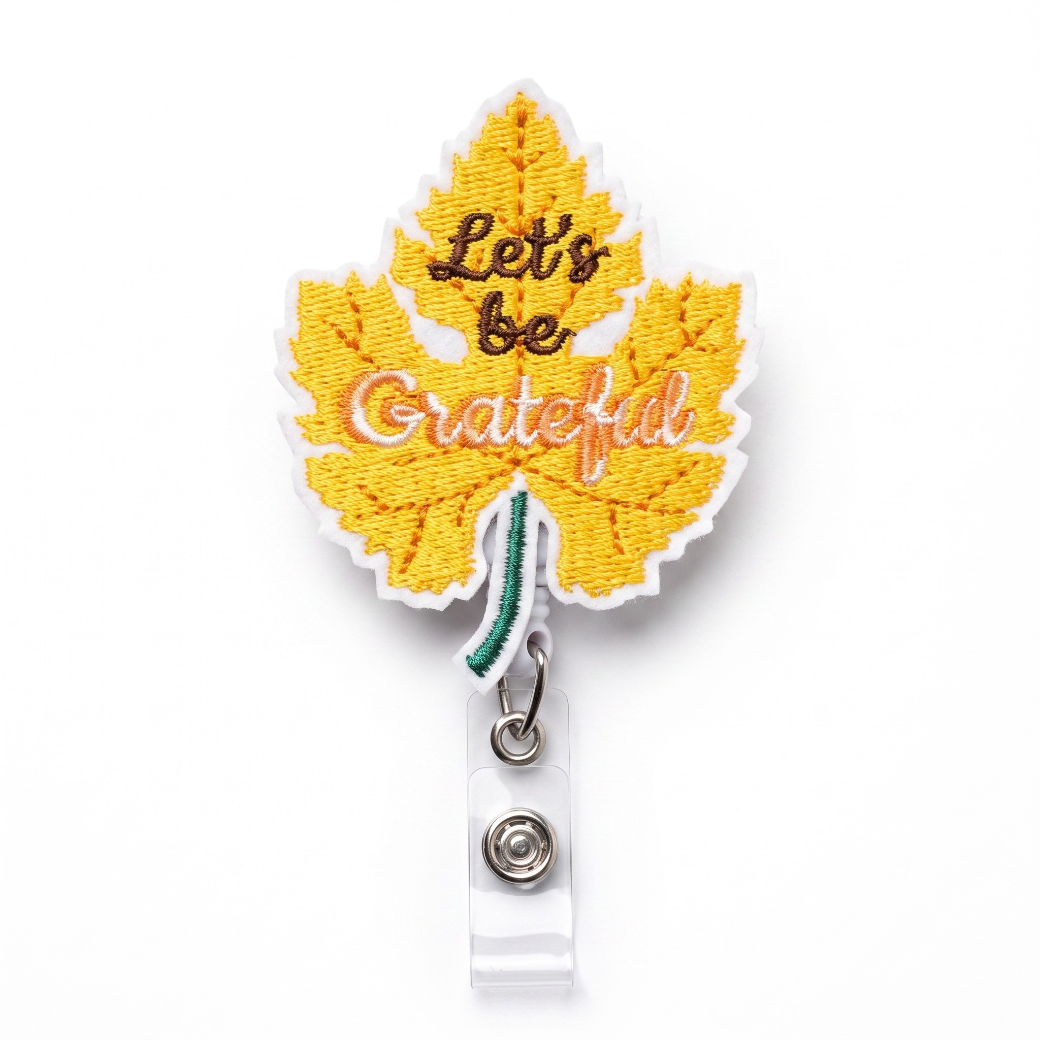 LET'S BE GRATEFUL BADGE