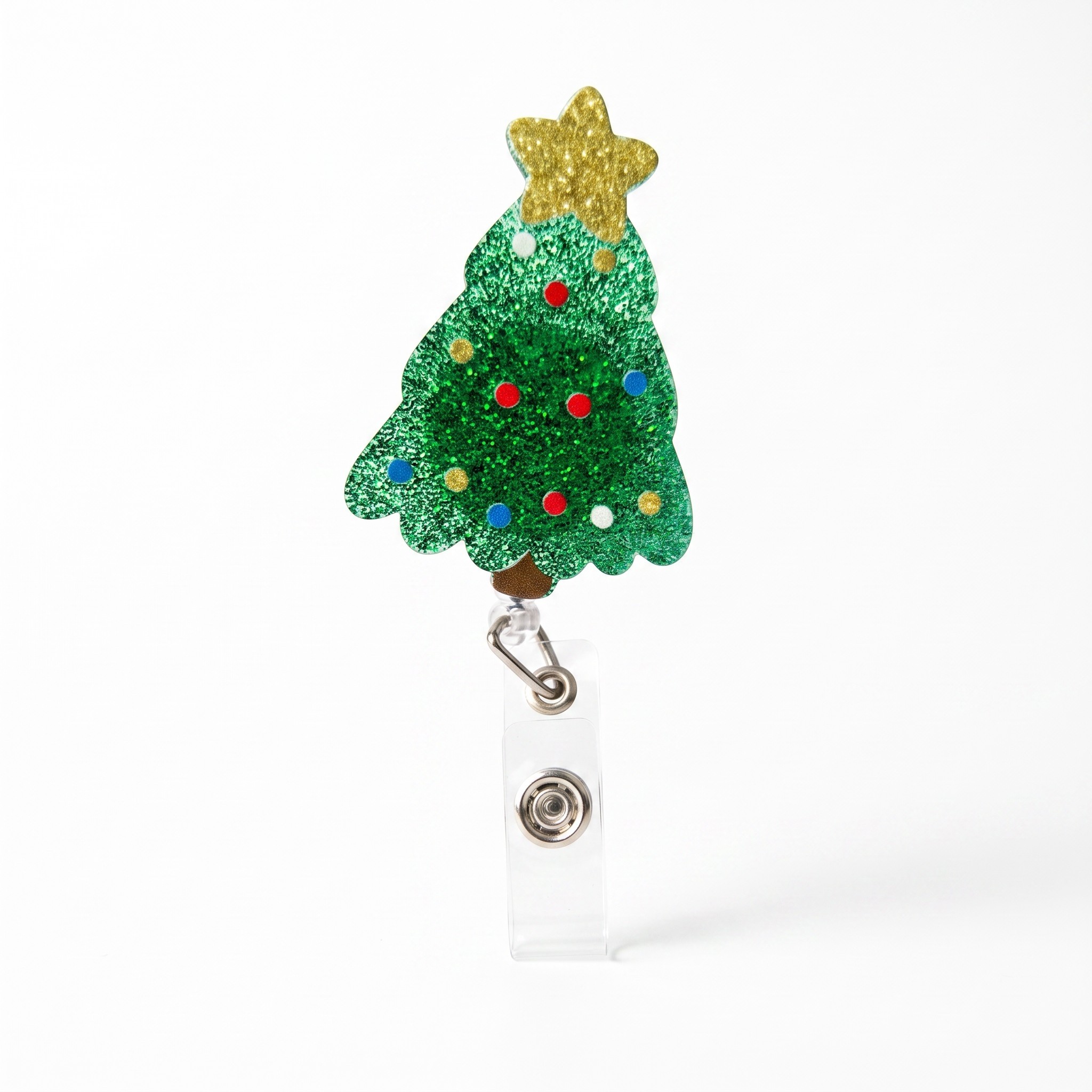 CHRISTMAS TREE BADGE